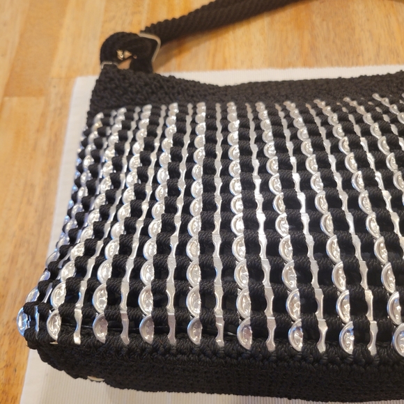 🔳EUC~ UP-CYCLED  SHOULDER BAG - Picture 3 of 9